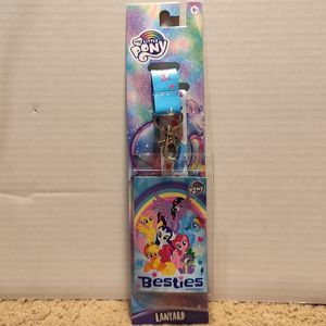 My Little Pony Cloth Lanyard With Clasp Official Cartoon Collectible Accessory